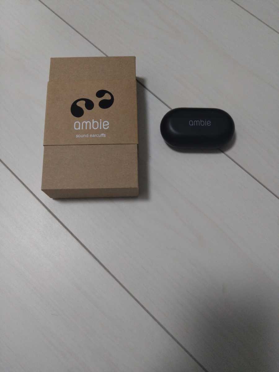 美品 サウンドイヤカフ TW-01 AMTW-01BC ブラック ambie TW-01 AMTW