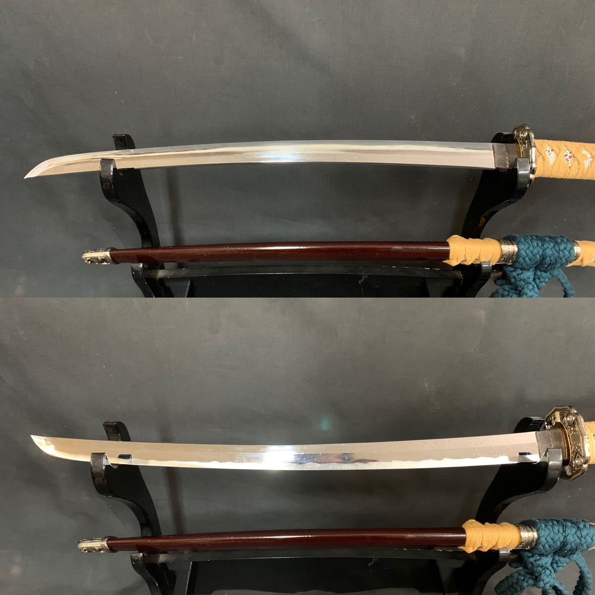 模造刀 日本刀 武具 刀剣 居合刀 高級刀 2本セット 太刀 脇差 (B03) 粟田口 高杉晋作愛刀 亜鉛合金刀身 刀袋付 高級模造刀｜【公式】模造刀