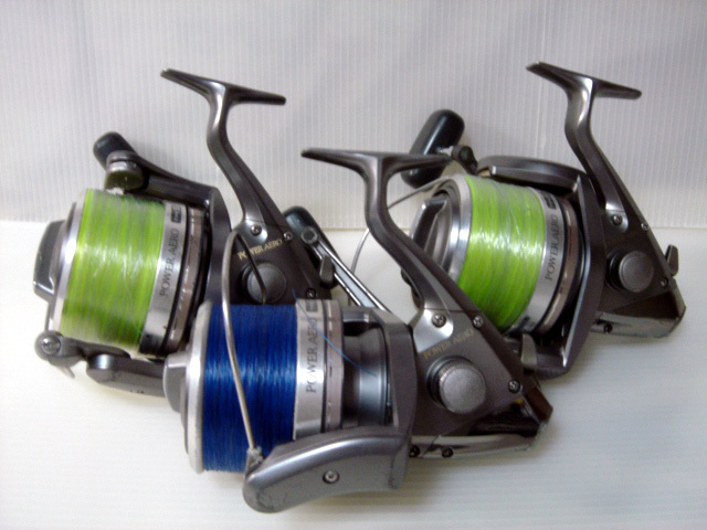 シマノ パワーエアロ GT 6000 SHIMANO 3台セット シマノ チタノス