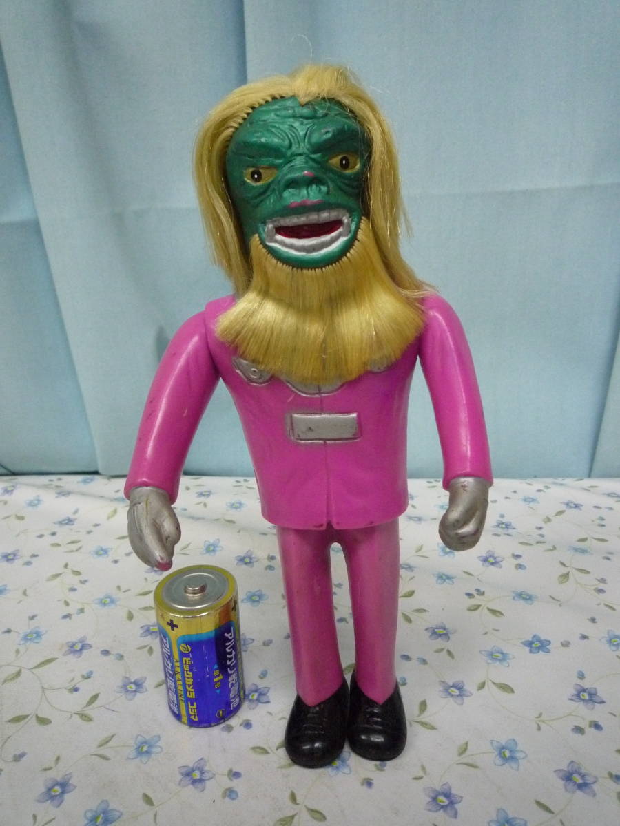 ビンテージソフビ　宇宙猿人ゴリ　スペクトルマン　特撮その他　ブルマァク　フィギアその他　ポピー　ビンテージその他