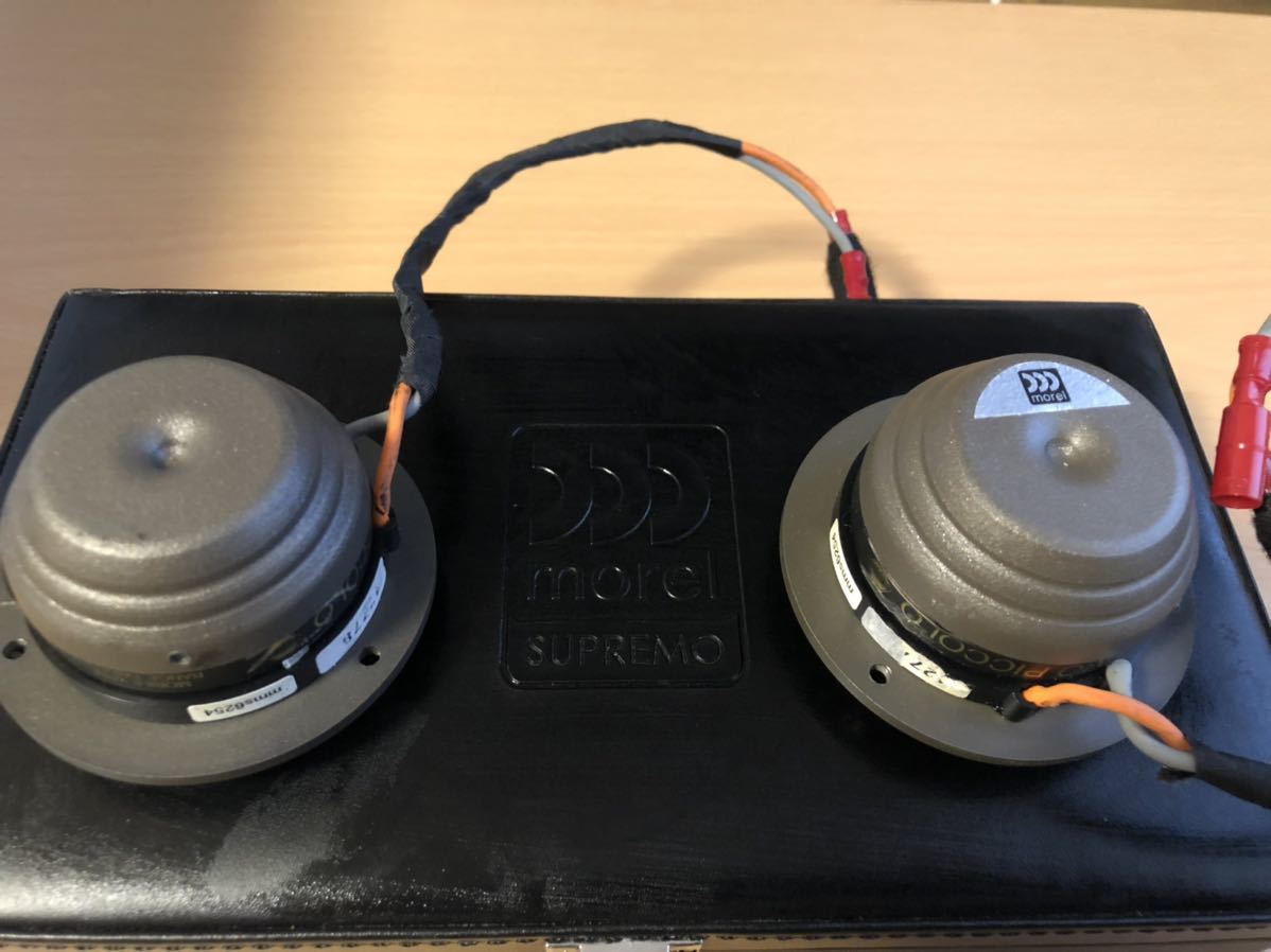SUPREMO PICCOLO モレル morel Ⅱ MOREL ピッコロ2 TWEETERS HIGH-END
