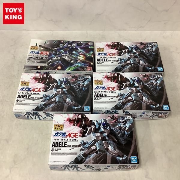 人気SALE，得価 1円〜 HG 1/144 アデル ガンダムAGE-FX(ガンダム)｜売買されたオークション情報、yahooの商品情報をアーカイブ公開 - オークファン その他
