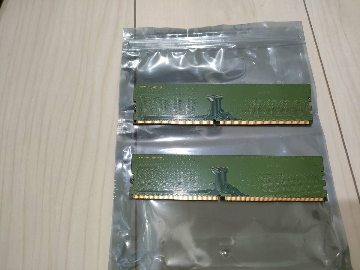 8GB DDR4 2枚セット (SAMSUNG デスクトップ用メモリ SO Samsungメモリ