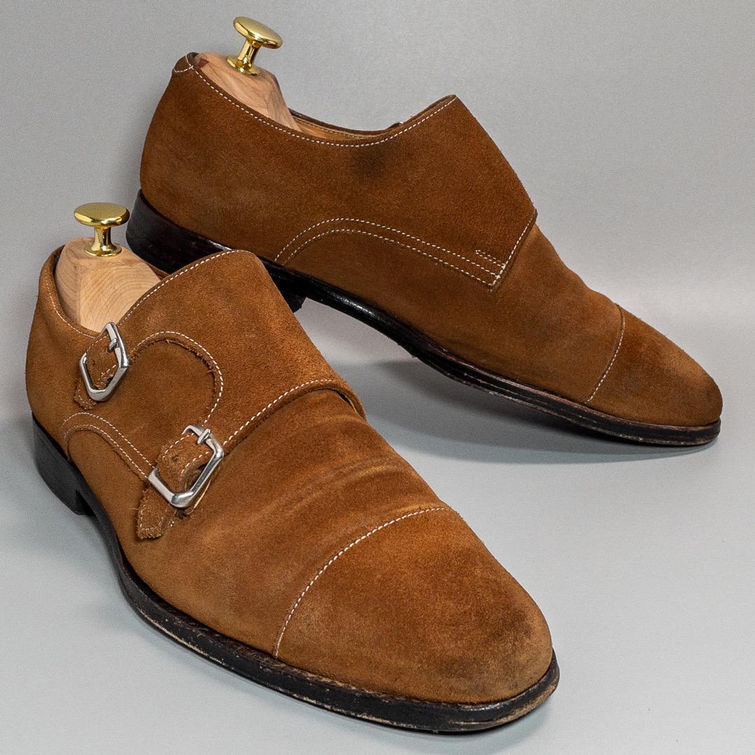 即決 JALAN SRIWIJAYA ジャランスリワヤ ダブルモンクストラップ