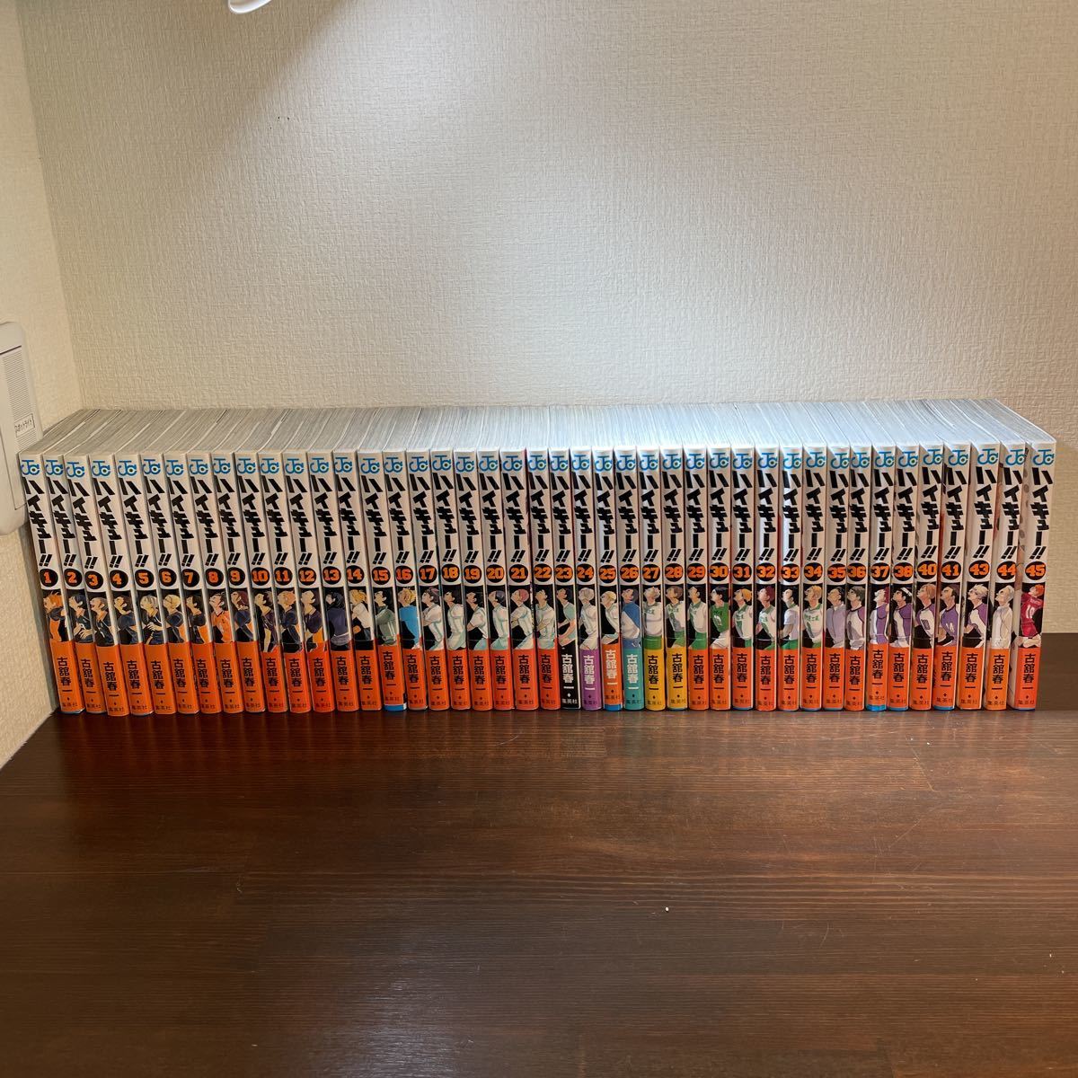 美品】ハイキュー 全巻セット！全巻帯付き！ ハイキュー 全巻セット