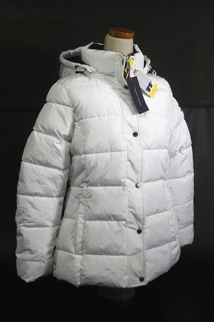  トミーヒルフィガー レディース 中綿 パーカージャケット ホワイト サイズS TOMMY HILFIGER(ジャンパー、ブルゾン)｜売買されたオークション情報、yahooの商品情報をアーカイブ公開 - オークファ 女性用