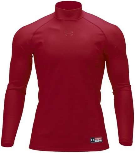  B06-08 UNDER ARMOUR アンダーアーマー フィッテッド インナー アンダーシャツ 長袖 高校野球対応モデル 冬用 MBB4705 エンジ L(アンダーシャツ)｜売買されたオークション情報、yahooの商品情報をア 大人用