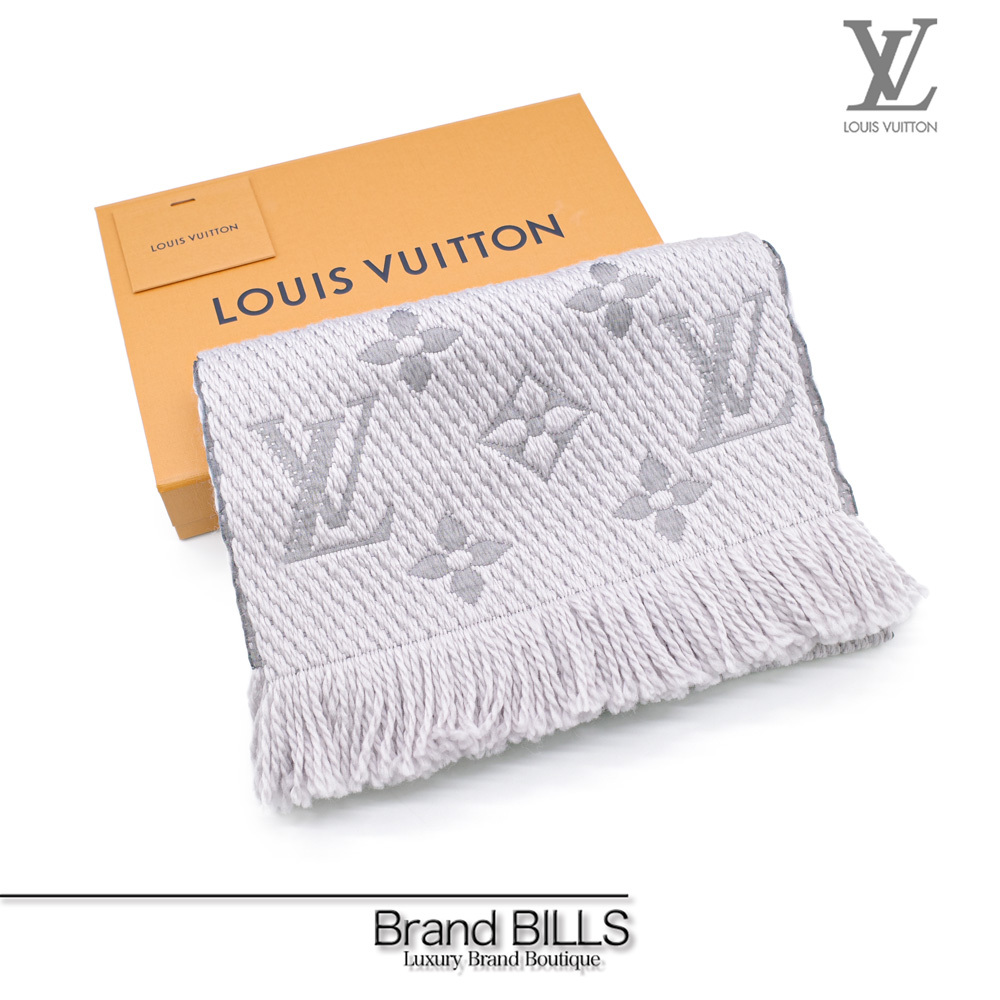 新品 LOUIS VUITTON ルイ ヴィトン エシャルプ・ロゴマニア マフラー  