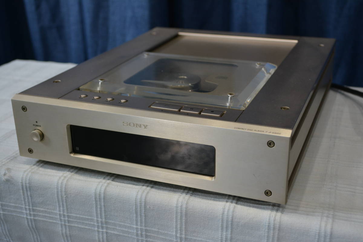 大人気，安い SONY CDP-X3000 みジャンク扱い(ソニー)｜売買されたオークション情報、yahooの商品情報をアーカイブ公開 - オークファン ソニー