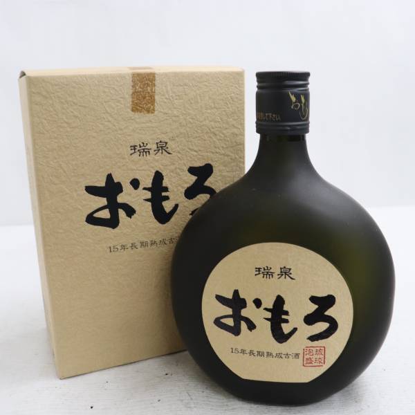限定版 瑞泉 おもろ 15年 長期熟成古酒 43度 720ml 詰日07.04