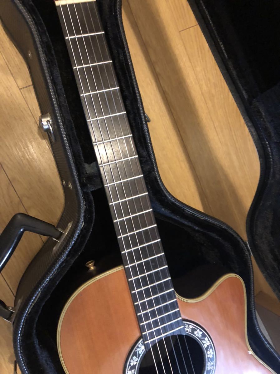 1円スタート Morris Tornado ZV エレガット クラシックギター エレアコ 