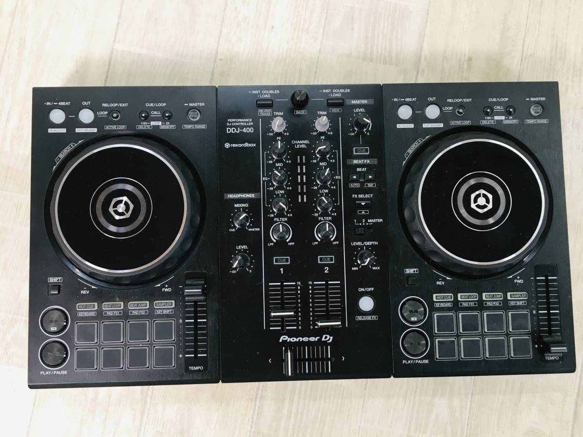  ジャンク Pioneer パイオニア DJコントローラー DDJ-400 通電OK(DJコントローラー)｜売買されたオークション情報、yahooの商品情報をアーカイブ公開 - オークファン DJコントローラー