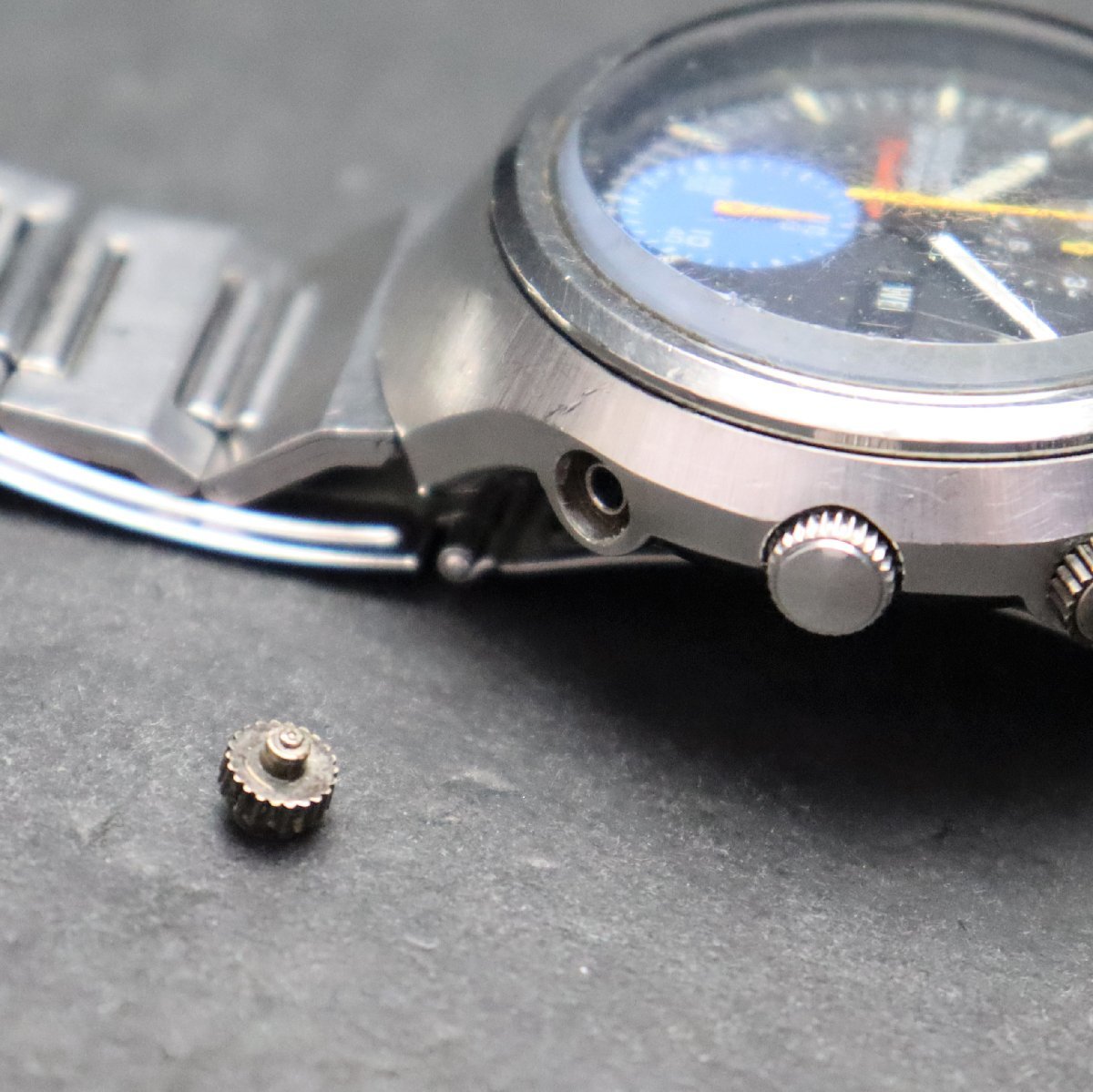 希少 SEIKO セイコー 5スポーツ スピードタイマー 6138-0020 自動巻き 