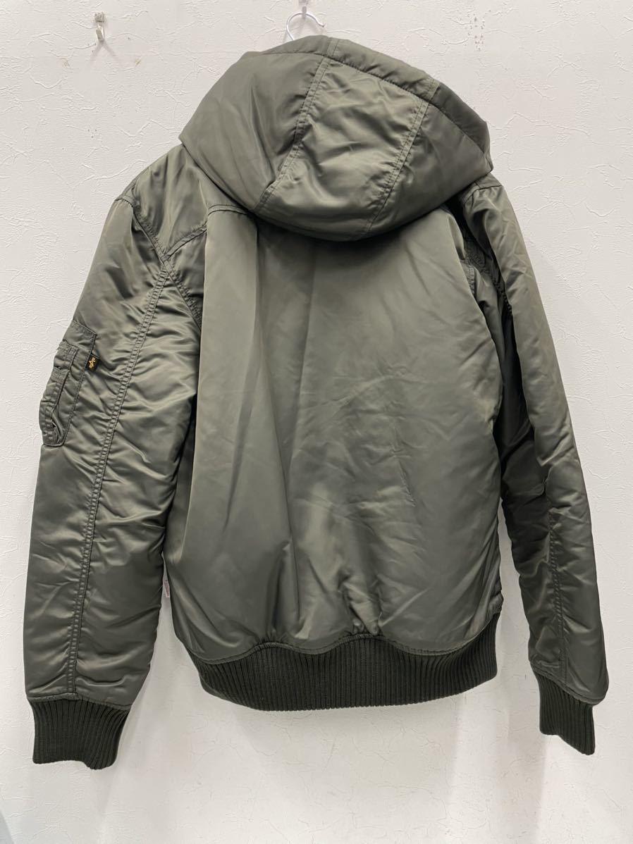 Alpha Industries TA1571-076 カーキ ALPHA INDUSTRIES アルファインダストリーズ フライトジャケット L