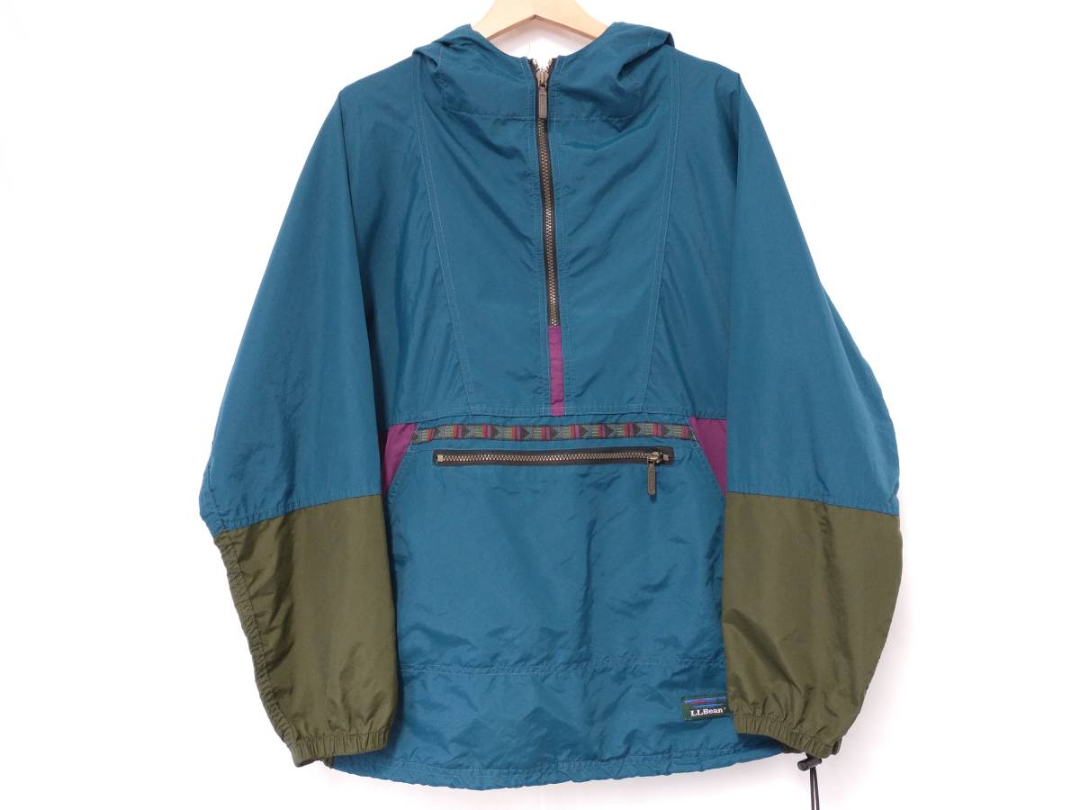 L.L.Bean 80s USA製 アノラック チロリアン GRN エルエルビーン 