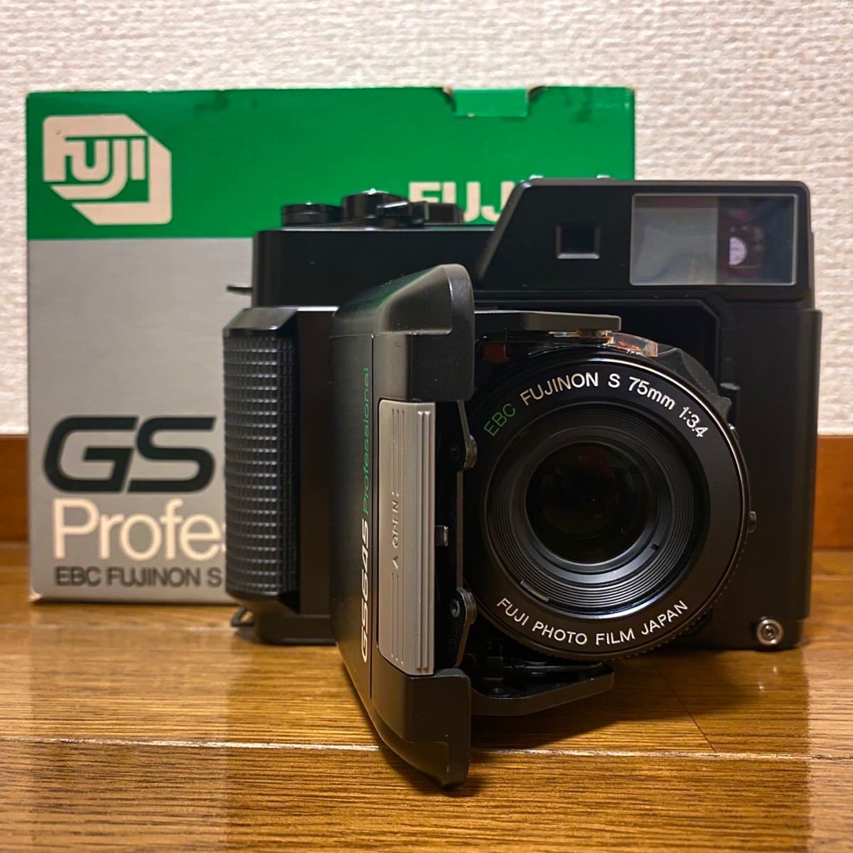 S719 FUJICA GS645 Professional EBC FUJINON S 75mm F3.4 フジカ 中判