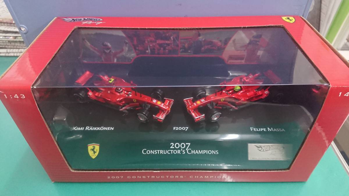 Hot Wheels Ferrari 0 F2007 F1 1:64 Räikkönen Kimi 1 Constructor's