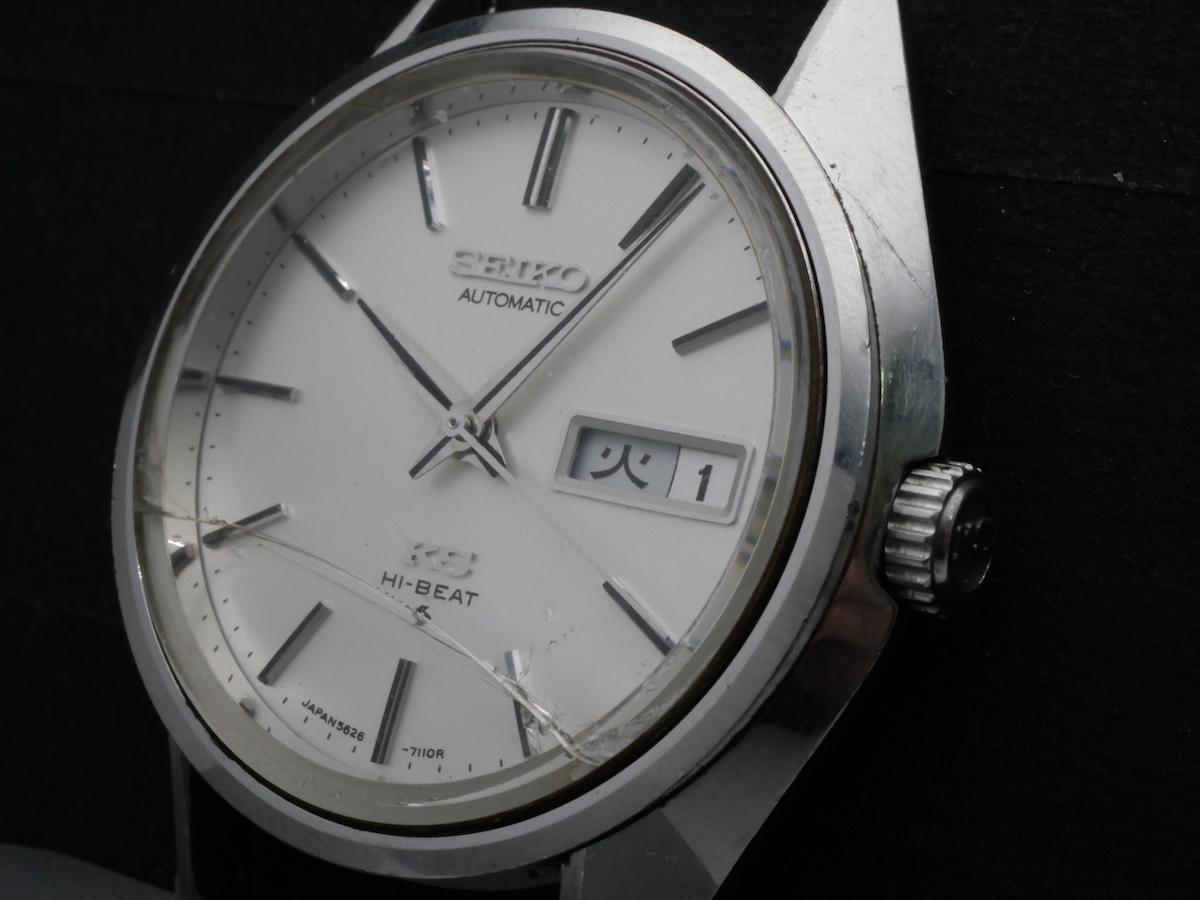 稼動品 SEIKO AUTOMATIC HI-BEAT KS 5626-7113 セイコー キング 
