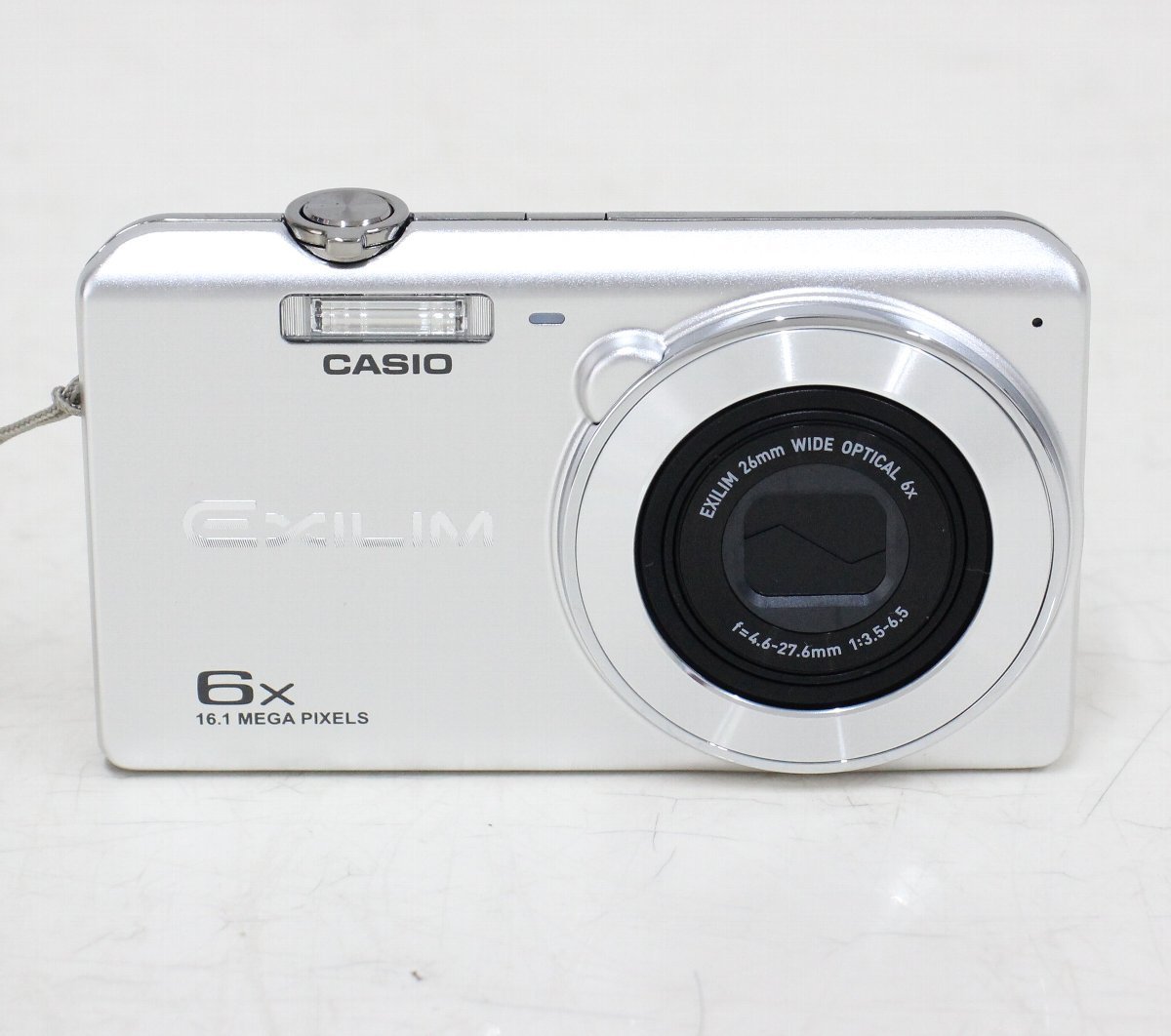jf02■美品◆カシオ◆デジタルカメラ◆EXILIM◆EX-ZS27◆シルバー◆動作品◆バッテリー1個・SDカード(2GB)付き◆デジカメ◆CASIO◆コンデジ