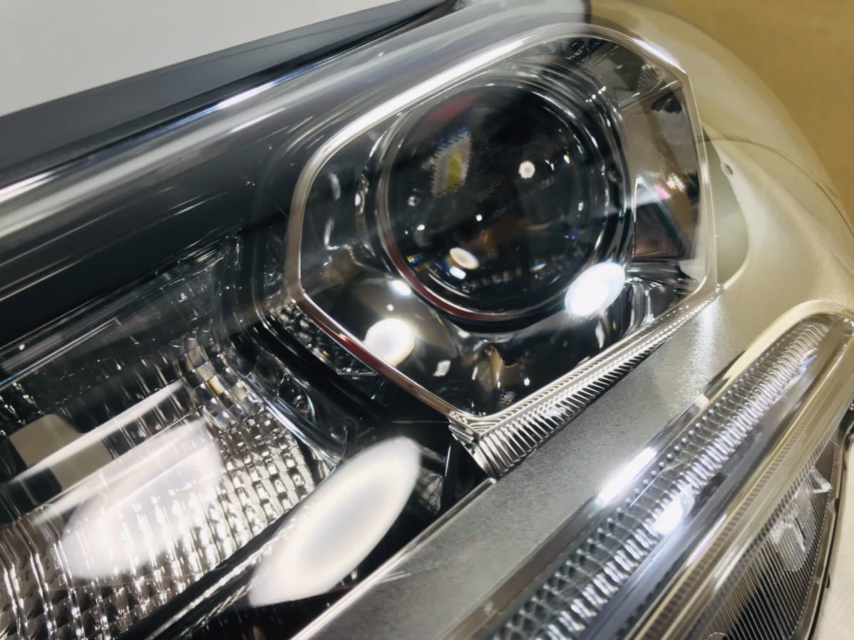 40-1163☆後期 LED NZE161G カローラフィールダー☆左ヘッドライト