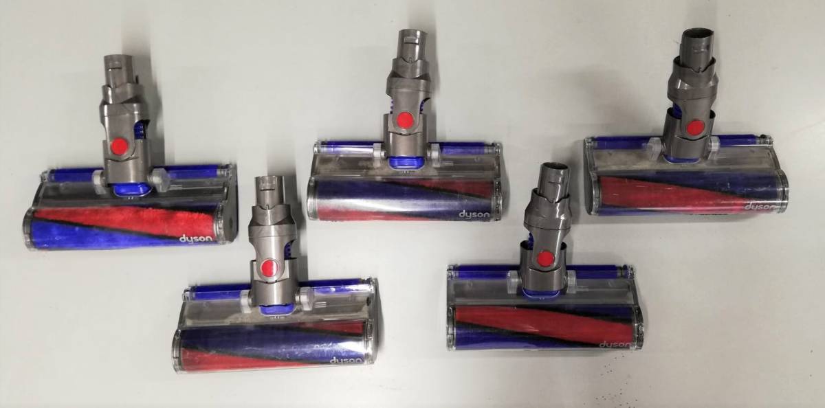 LC22】ジャンク ヘッド5個 延長ノズル5本 dyson ダイソン 掃除機