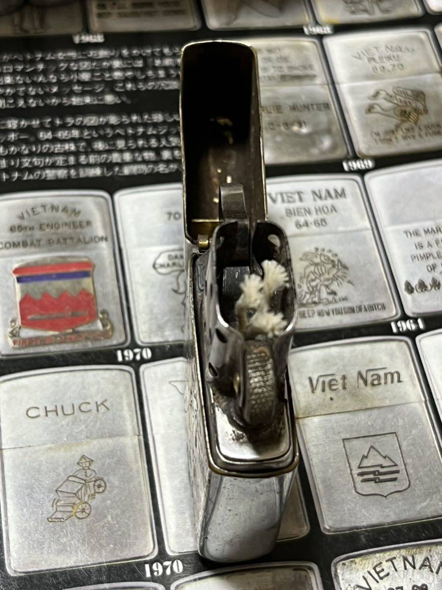 ベトナムZIPPO】本物 1968年製ベトナムジッポー「ヌードモデル