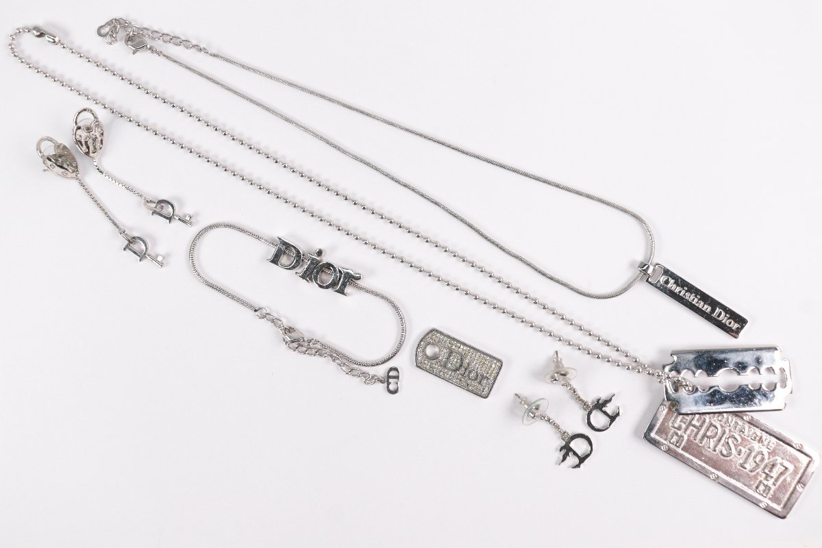 Christian Dior クリスチャン・ディオール ネックレス ブレス ピアス チャームのみ レディース アクセサリー まとめ 7461-B
