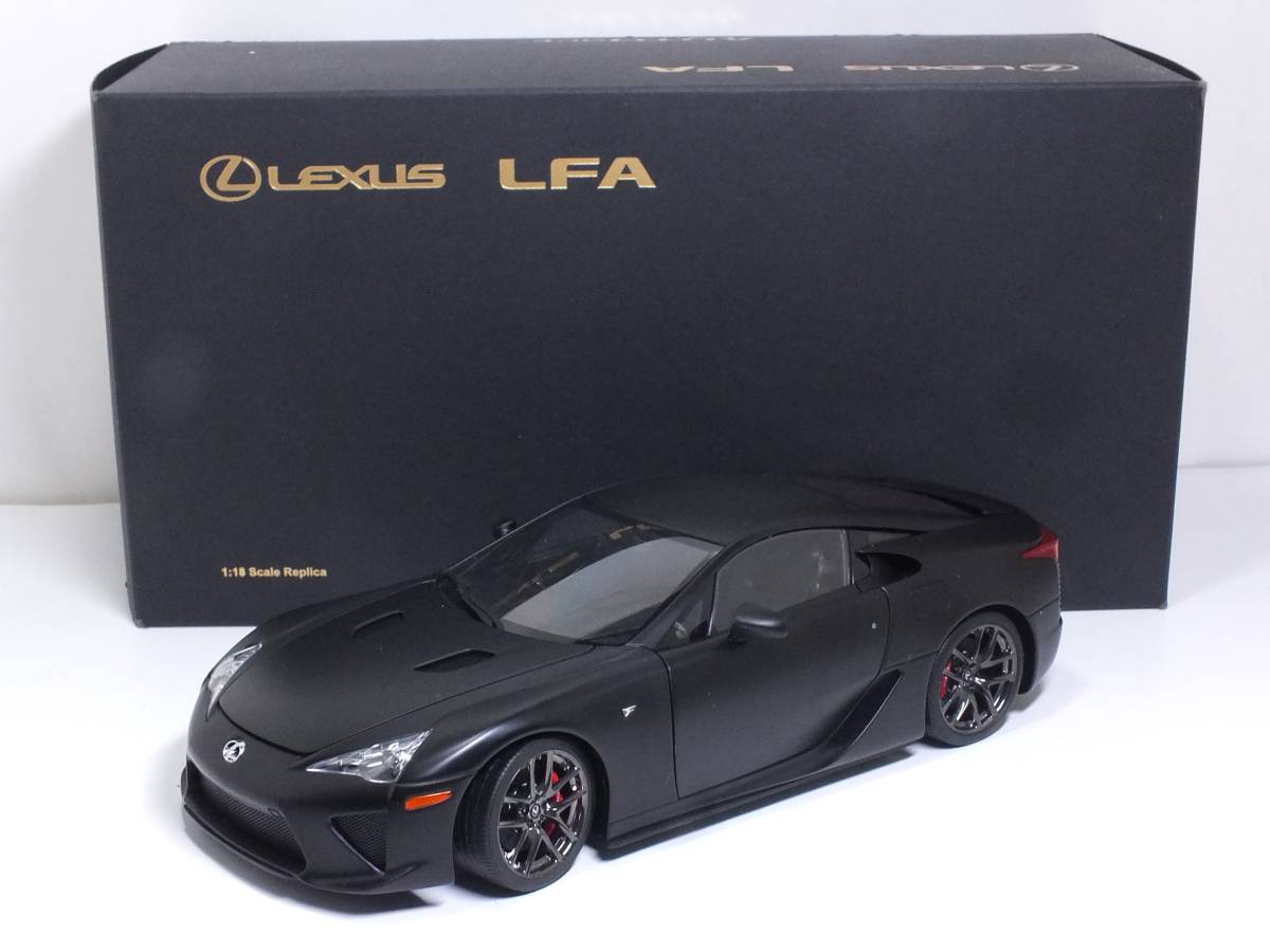 Aa 1/18 レクサス LFA マットブラック 乗用車 オートアート 【公式通販】