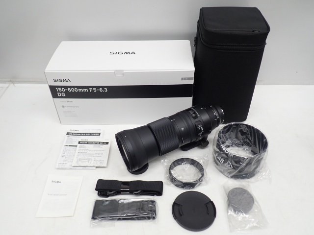 SIGMA シグマ 望遠レンズ 150-600㎜ F5-6.3 DG ニコンFマウント +