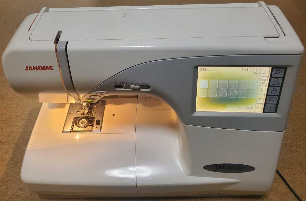 正規品，低価 超 JANOME ジャノメ コンピューターミシン セシオ 9090 SECIO 853型 ⑬(ジャノメ)｜売買されたオークション情報、yahooの商品情報をアーカイブ公開 - オークファン ジャノメ