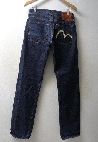 ◇EVISU エヴィス 濃紺 2000 No1 スペシャル 白 カモメ セルビッチ 赤