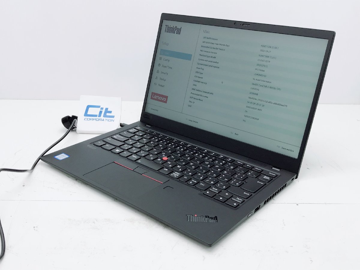 lenovo ThinkPad X1 Carbon 7th Core i7 8565U 1.8GHz 16GB SSD512GB 