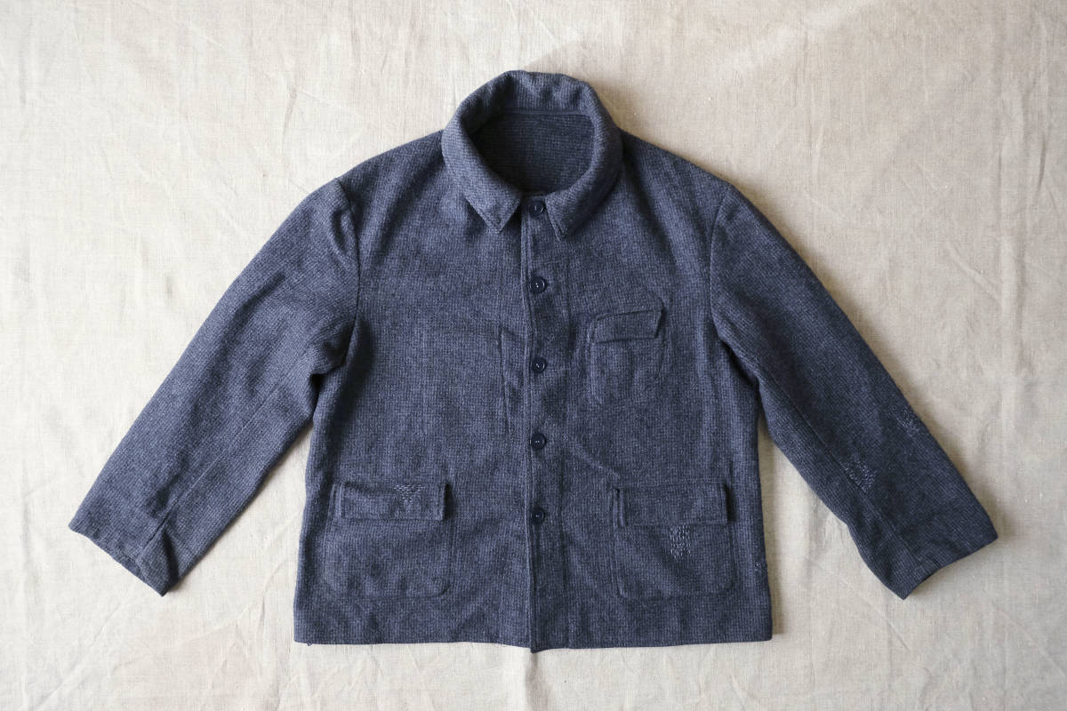 40年代 ウールのワークジャケット フランス ヴィンテージ (30s 40s 50s  