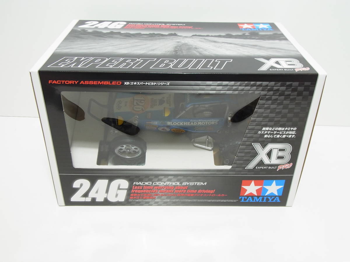 SALE，人気 新品/未開封 タミヤ1/10RC ワイルドワンオフローダー BLOCKHEADMOTORS XB メーカー塗装/組立済 新ESC/プロポ/バッテリー付 完成品 No:57932