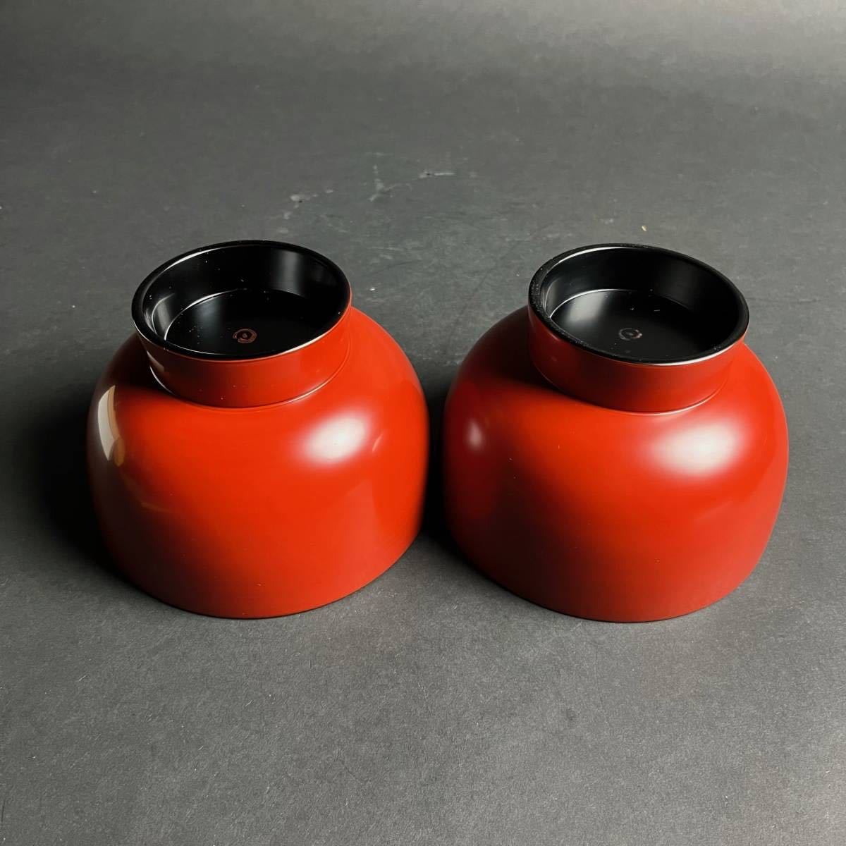 茶道具『輪島塗 銘々皿5客 鉄線蒔絵 木谷信夫作 共箱 在銘「蒔絵師 