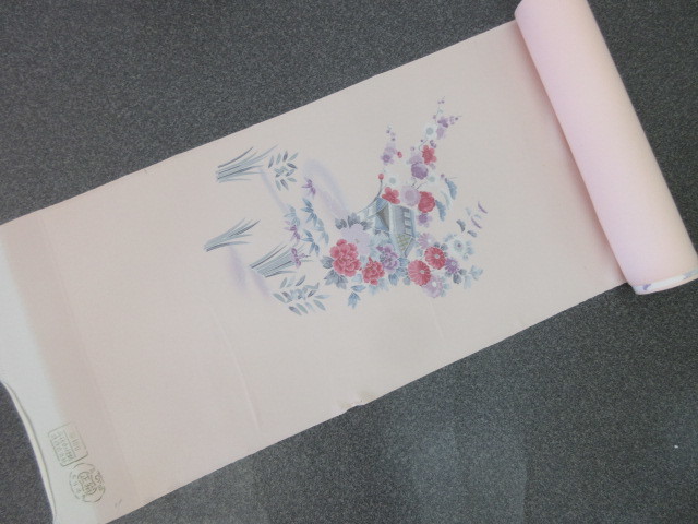 彩】◇新古品◇反物◇ □正絹◇付下げ着尺◇反物未
