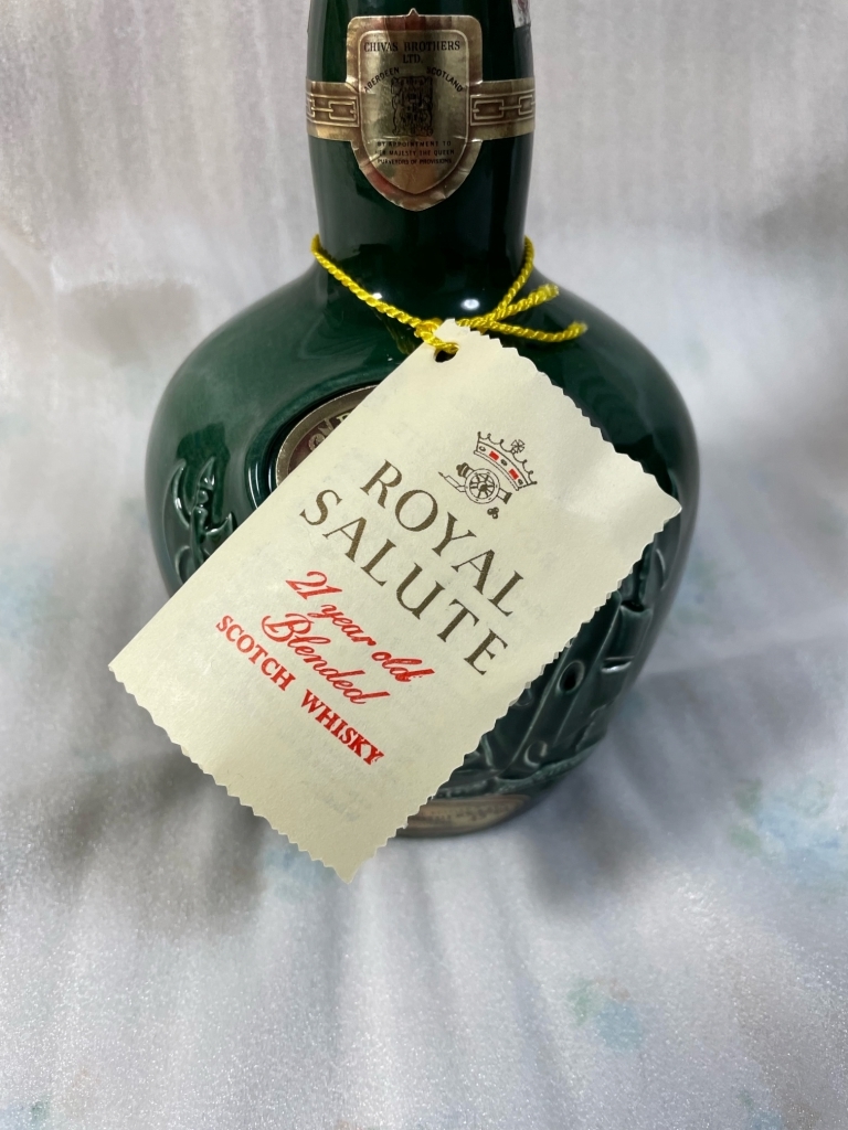 CHIVAS ROYAL SALUTE 21年 シーバス ロイヤル サルート 緑ボトル 750ml