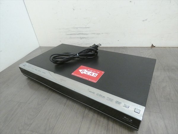500GB 14年 シャープ/SHARP/AQUOS HDD/BDレコーダー BD-W560 2番組同時