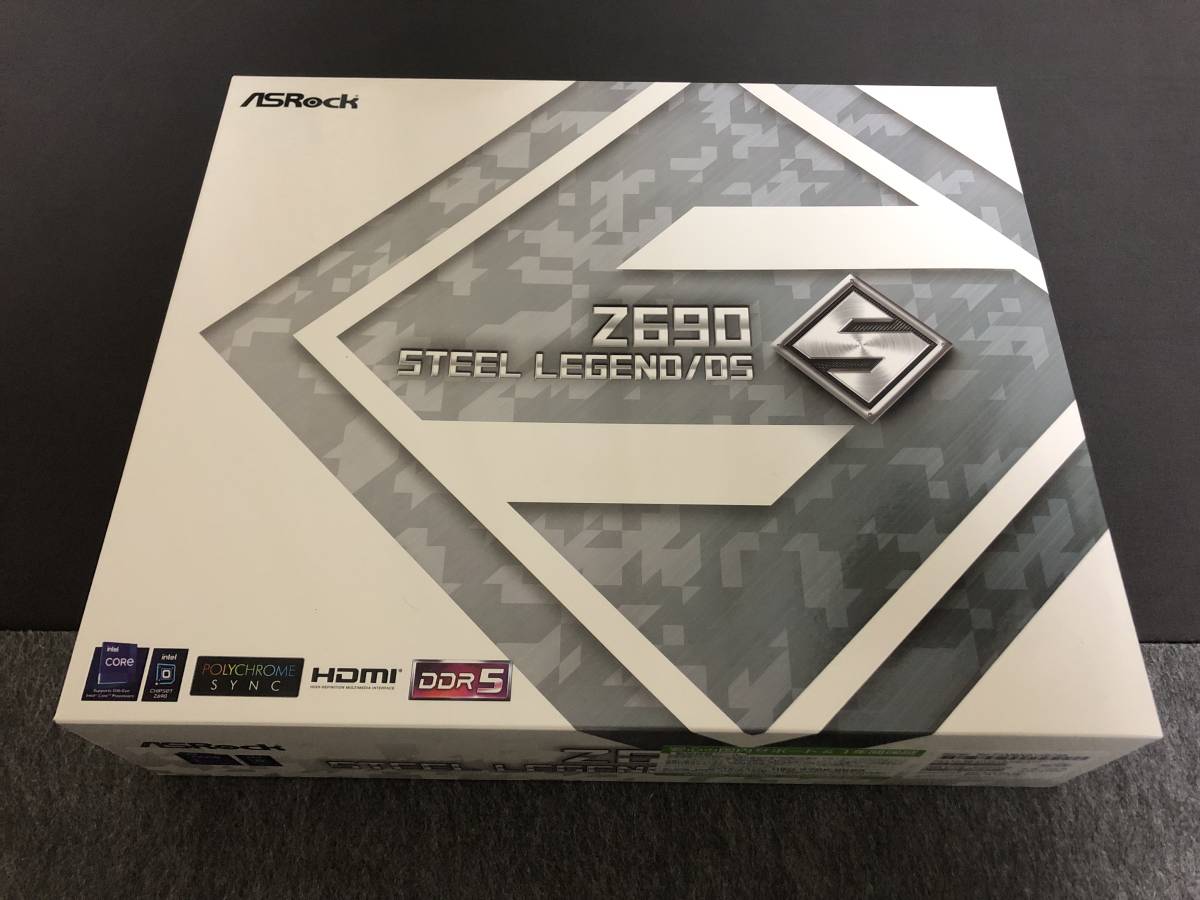 Z690 Steel ASRock Legend&frasl;D5 | マザーボード > Intel PC DDR5 AVADirect Legend Z690チップセット メモリ対応 LEGEND&frasl;D5 ASRock「Z690