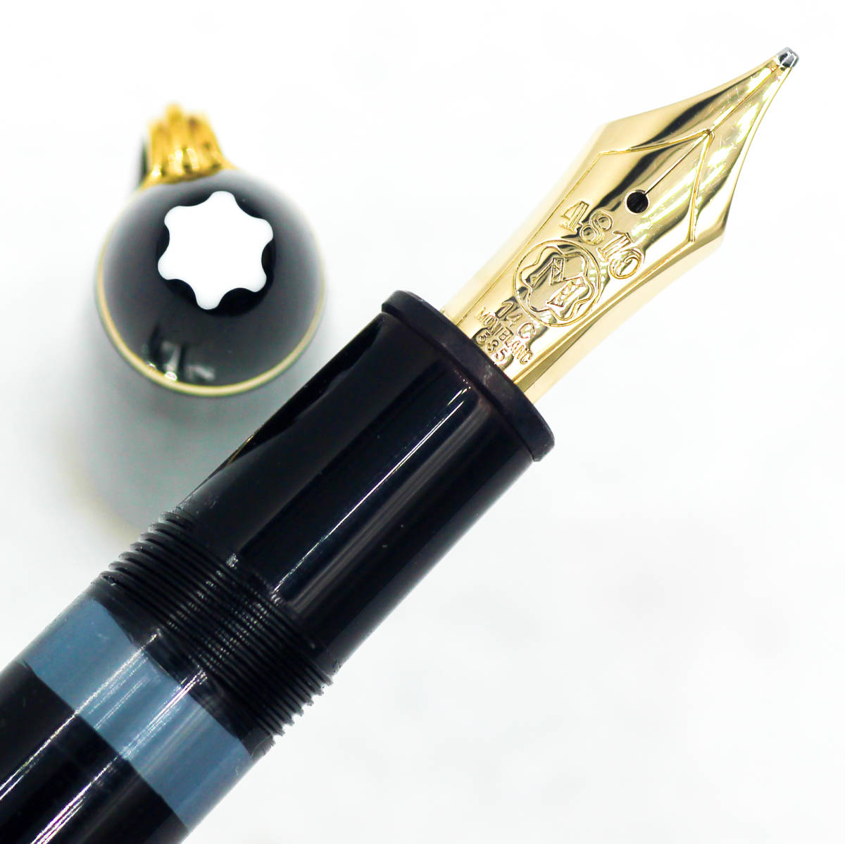 極美品▽PARKER SONNET パーカー ソネット ペン先18K 万年筆 シルバー
