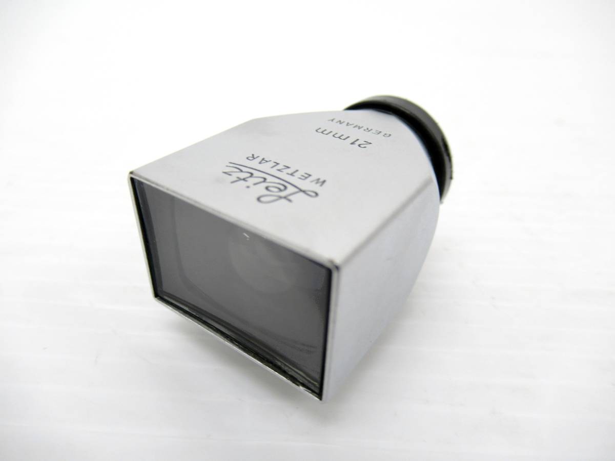 Leitz Wetzlar 21mm ビューファインダー Leica/ライカLeitz/WETZLAR】戌④156//21mm/ビューファインダー
