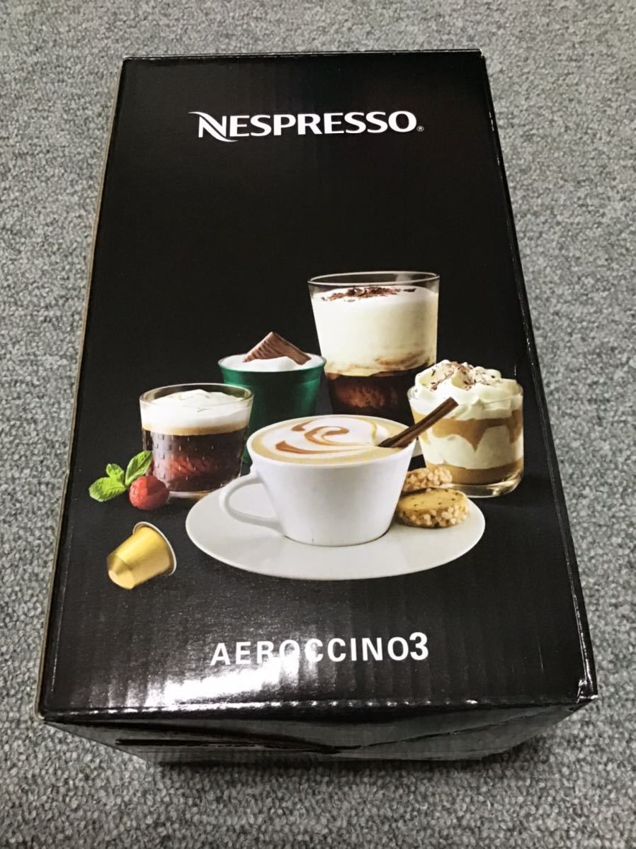 NESPRESSO AEROCCINO3 ネスプレッソ エアロチーノ3 未使用品