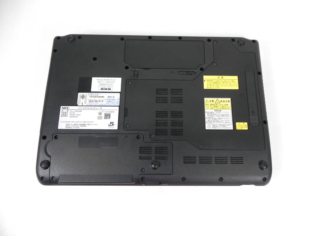 ジャンク　ノートPC　7台セット Q8143]NEC ノートPC PC-LL750ES6R Corei7 ジャンク NEC PC-LL750ES6R