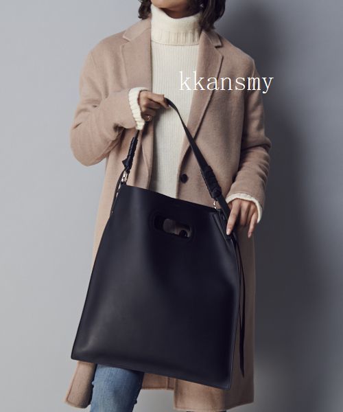 美品】ALLSAINTS オールセインツ レザー トートバッグ ブラック