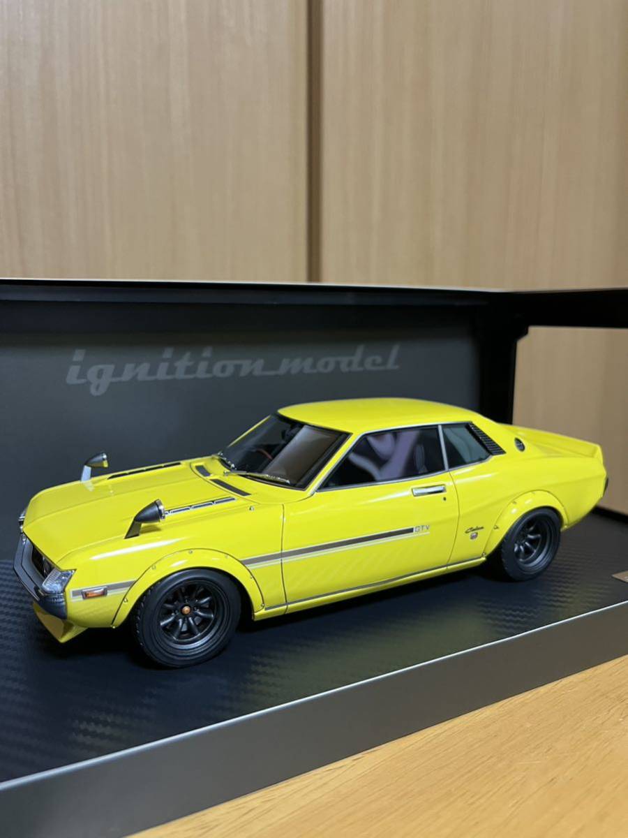 イグニッションモデル 1⁄18トヨタセリカ 1600GTVイエロー 1⁄18