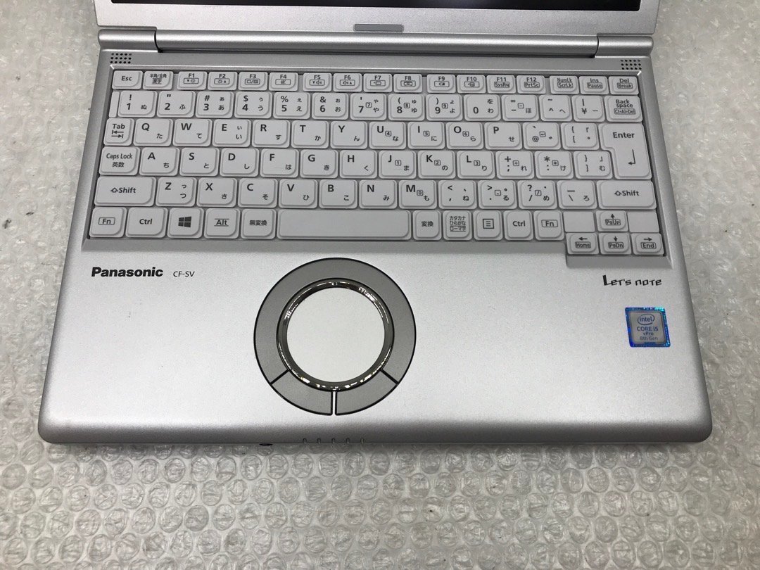 Panasonic CF-SV7 8GB 256GB SSD SV7(i5-8350U 【Panasonic】Let'snote CF-SV7 Core i5-8350U 8GB SSD256GB WEBカメラ Bluetooth Windows10Pro 12.1インチ 中古ノートPC 累積使用1060時間