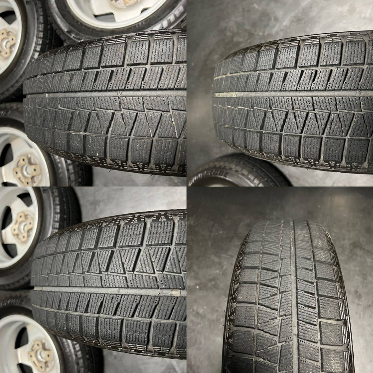 希少 AGA CORSE スタッドレスタイヤホイール 14インチ 5.5J＋38 PCD98 