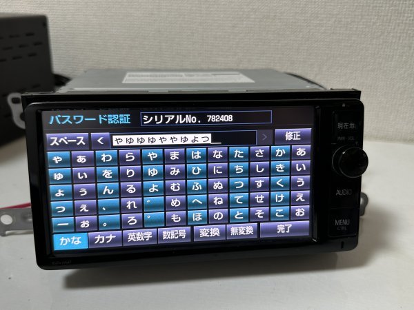 セ*ョ様 トヨタ純正 SDナビ NSZN-W64T 本体中古※セキュリティロック NSZN-W64T トヨタ純正 SDナビ セキュリティロック解除済※TOYOTAトヨタ