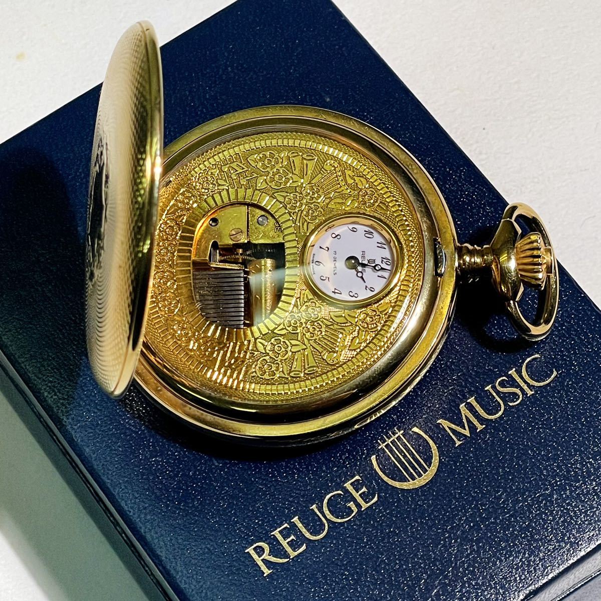 REUGE MUSIC リュージュ オルゴール 懐中時計 REUGE 懐中時計 MUSIC 