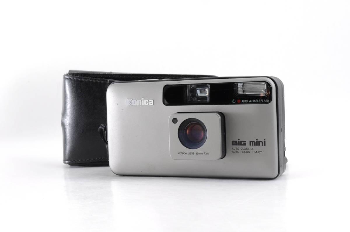 Konica BIG mini BM-201 フィルムカメラ コニカ ケース付き 【公式通販】